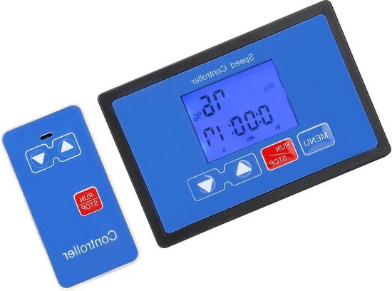 Motore elettrico a pennello regolabile della velocità 6,5V - 55V Comando a distanza Ciclo di funzionamento Avvio/Stop Timer Offerta economica.