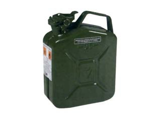 TANICA IN METALLO VERNICIATA A FUOCO- - lt.10 - 1 pezzi EXCEL