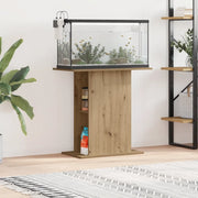 Supporto per acquario artigianale in rovere 36x75x72,5 cm in legno ingegnerizzato 857291