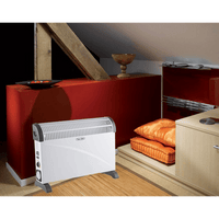 TERMOCONVETTORE VENTILATO & TIMER 750/1250/2000 Watt - IDEAL STAR