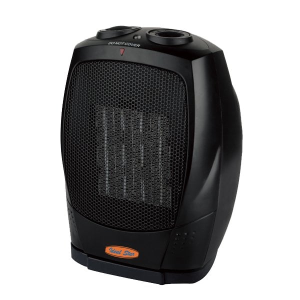 TERMOVENTILATORE CERAMICO ORIENTABILE 750/1500 Watt - IDEAL STAR