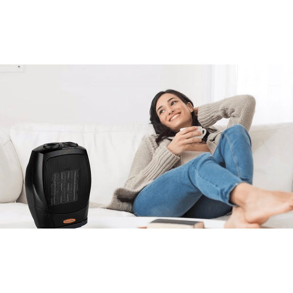 TERMOVENTILATORE CERAMICO ORIENTABILE 750/1500 Watt - IDEAL STAR