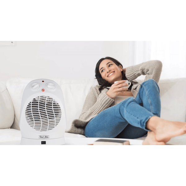 TERMOVENTILATORE ORIENTABILE 1000/2000 Watt - IDEAL STAR