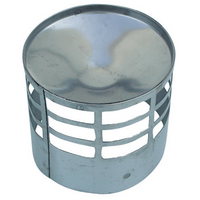 TERMINALE DI SCARICO PER TUBO PELLET Ø 80 mm