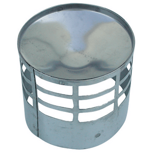 TERMINALE DI SCARICO PER TUBO PELLET Ø 80 mm