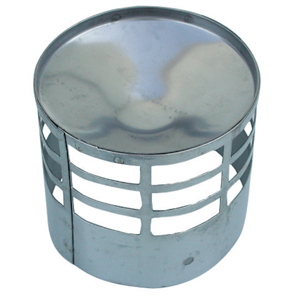 TERMINALE DI SCARICO PER TUBO PELLET Ø 80 mm