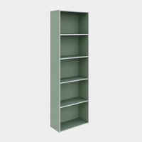 LIBRERIA 4 RIPIANI 50X22,8X157,4 CM VERDE SALVIA- 1,0 pz