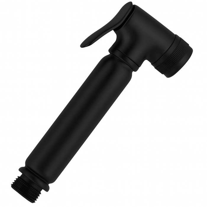 DOCCETTA IDROSCOPINO A PULSANTE IMPUGNATURA LISCIA- Nero opaco- Remer- pezzi 1