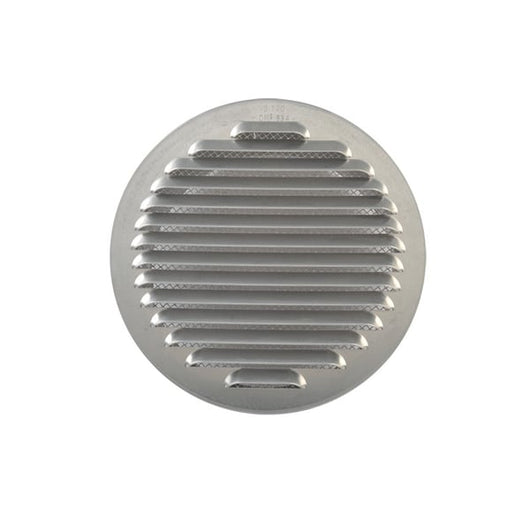 GRIGLIA DI AERAZIONE IN ALLUMINIO INCASSO Ø 80 mm