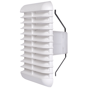 GRIGLIA DI AERAZIONE QUADRA UNIVERSALE Ø 80>125 mm - 166x166 mm