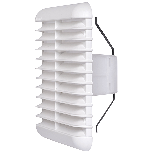 GRIGLIA DI AERAZIONE QUADRA UNIVERSALE Ø 80>125 mm - 166x166 mm