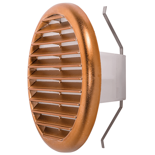 GRIGLIA DI AERAZIONE RAME UNIVERSALE Ø 80>125 mm