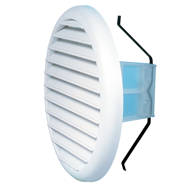 GRIGLIA DI AERAZIONE TONDA UNIVERSALE Ø 80>125 mm