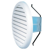 GRIGLIA DI AERAZIONE TONDA UNIVERSALE Ø 80>125 mm