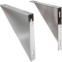 ANGOLARE DI SUPPORTO MURALE 400x400x40 mm - per tubo Ø 180/230 mm