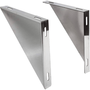 ANGOLARE DI SUPPORTO MURALE 400x400x40 mm - per tubo Ø 180/230 mm