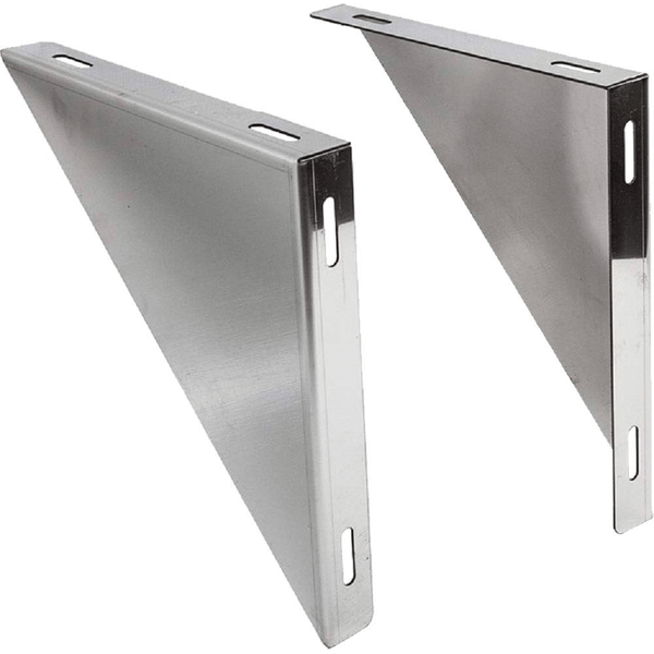 ANGOLARE DI SUPPORTO MURALE 400x400x40 mm - per tubo Ø 180/230 mm