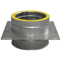 PIASTRA INTERMEDIA DOPPIA PARETE Ø 150/200 mm