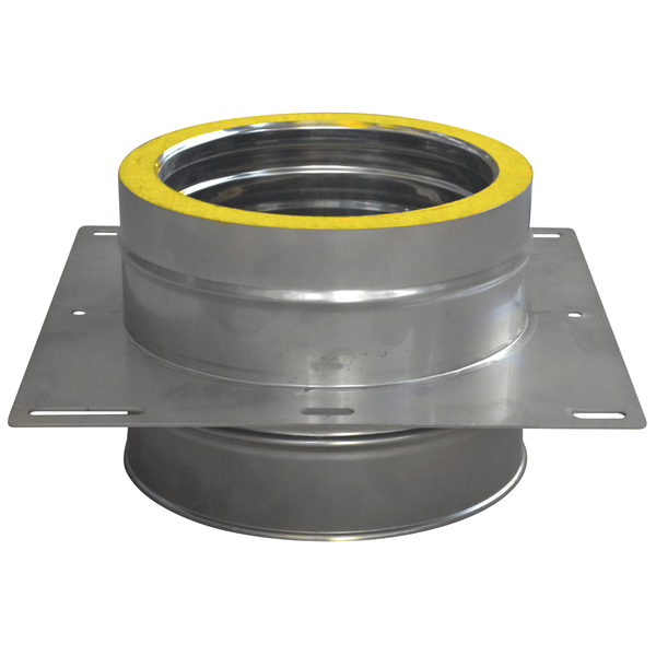 PIASTRA INTERMEDIA DOPPIA PARETE Ø 150/200 mm