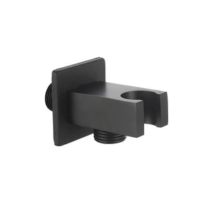 PRESA ACQUA QUADRA CON SUPPORTO DOCCIA- Nero Opaco- DH- pezzi 1