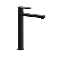 MISCELATORE MONOCOMANDO LAVABO ALTO LINEA ARTIC- Nero Opaco- MARIA- pezzi 1