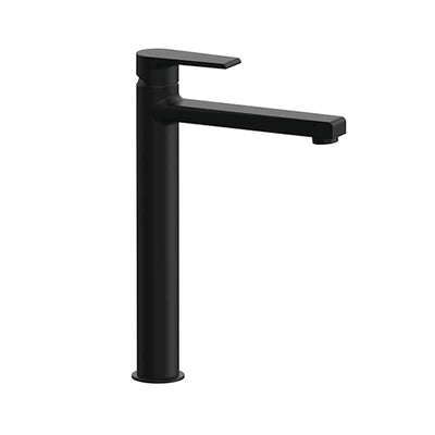 MISCELATORE MONOCOMANDO LAVABO ALTO LINEA ARTIC- Nero Opaco- MARIA- pezzi 1