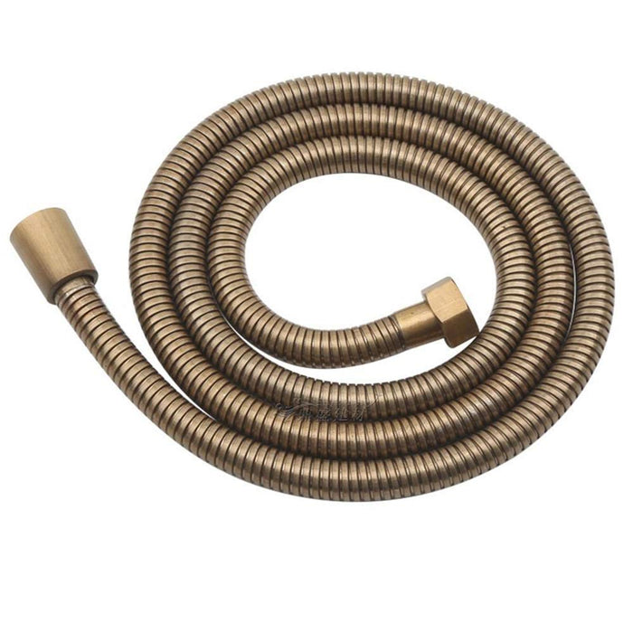 FLESSIBILE DOCCIA IN OTTONE - ATTACCO 1/2F X 1/2F- Bronzo - cm 150- DAMAS- pezzi 1