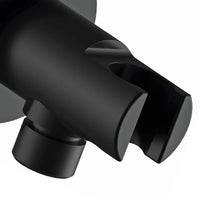 SUPPORTO MINIMAL CON PRESA ACQUA- Nero Opaco- Remer- pezzi 1