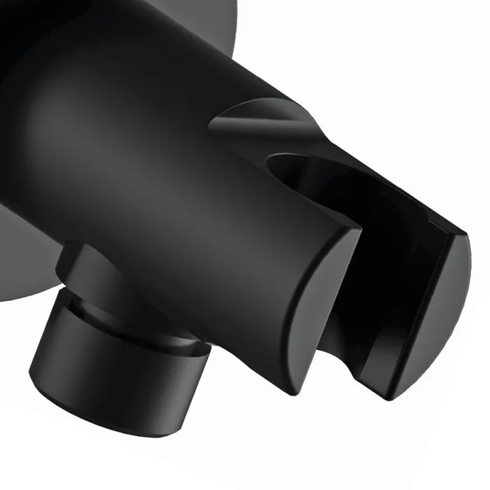 SUPPORTO MINIMAL CON PRESA ACQUA- Nero Opaco- Remer- pezzi 1