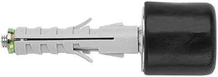 TASSELLO E FERMAPORTA- 9x40 Fermaporta D.20 Nero- FRIUL- pezzi 50