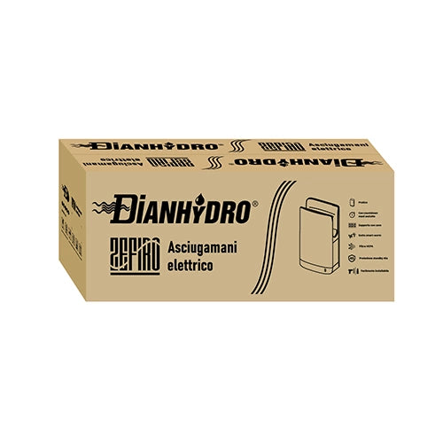 ASCIUGAMANI ELETTRICO MOD. ZEFIRO- Bianco mm 556x296x175- DH- pezzi 1