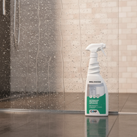 Kit 6 pezzi brill doccia anticalcare protettivo per vetri e ceramiche 750 ml