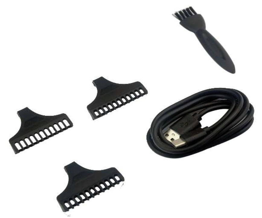 Zephir REGOLA BARBA E RIFINITORE PER CAPELLI RICARICABILE USB ''ZHB604''