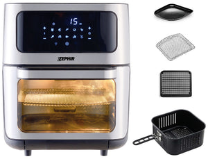 Zephir FRIGGITRICE AD ARIA ZHC122N 12 litri, 1800 W