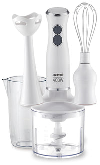 Zephir FRULLATORE AD IMMERSIONE MULTIFUNZIONE 3 IN 1 ZHC86 400 W