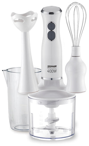 Zephir FRULLATORE AD IMMERSIONE MULTIFUNZIONE 3 IN 1 ZHC86 400 W