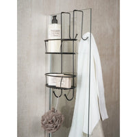 CESTELLO CONTENITORE DOCCIA SPIDER- Nero Opaco- METAF- pezzi 1