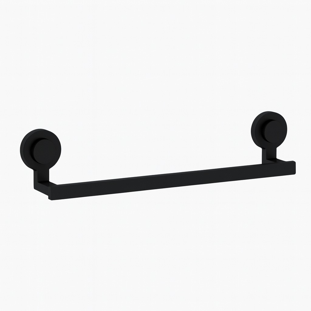 PORTASALVIETTE ASTA QUADRA KISSY- Nero cm 45- KOEMO- pezzi 1