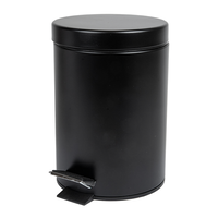 PATTUMIERA FRESIA- Nera lt. 5 Diam.20,5 x H. 28- DH- pezzi 1