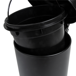 PATTUMIERA FRESIA- Nera lt. 5 Diam.20,5 x H. 28- DH- pezzi 1