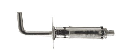 GB TASSELLO ACCIAIO BG9/8 (T.SBS) C/GANCIO LUNGO confezione da PEZZI 100