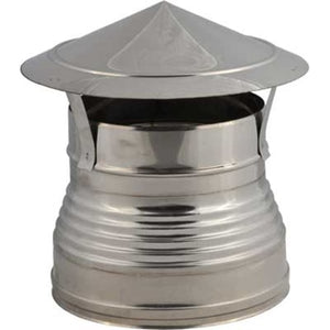 FUMAIOLO DOPPIA PARETE A CAPPELLO 'CINESE' Ø 80/130 mm