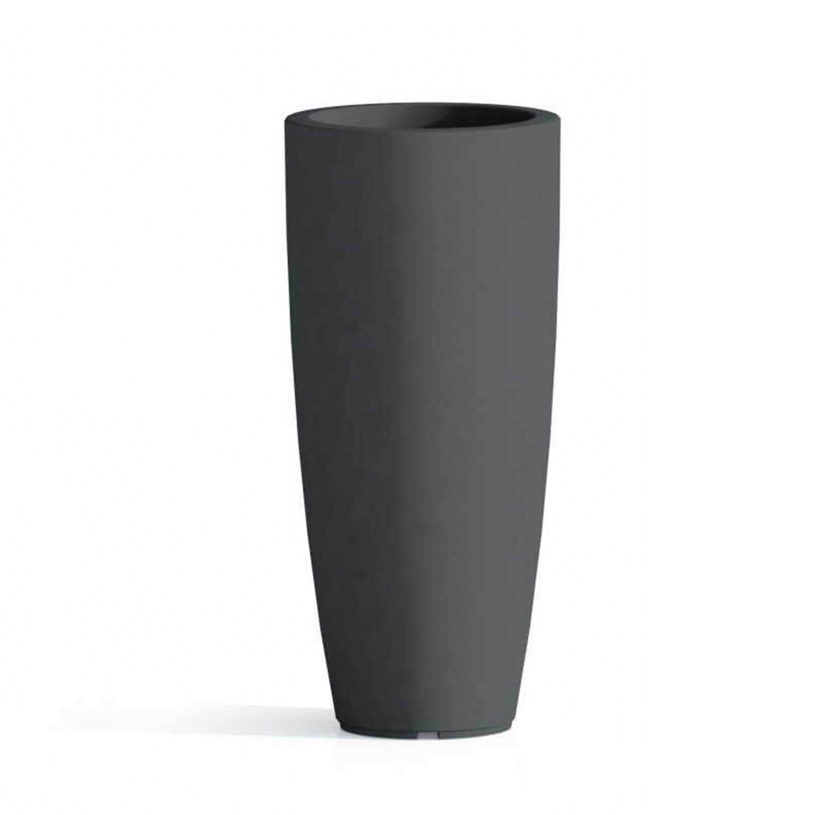 VASO TONDO 'STILO' Ã? cm 40xh.90 - 20 lt. antracite