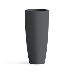 VASO TONDO 'STILO' Ã? cm 33 x h 70 - 12 lt. antracite