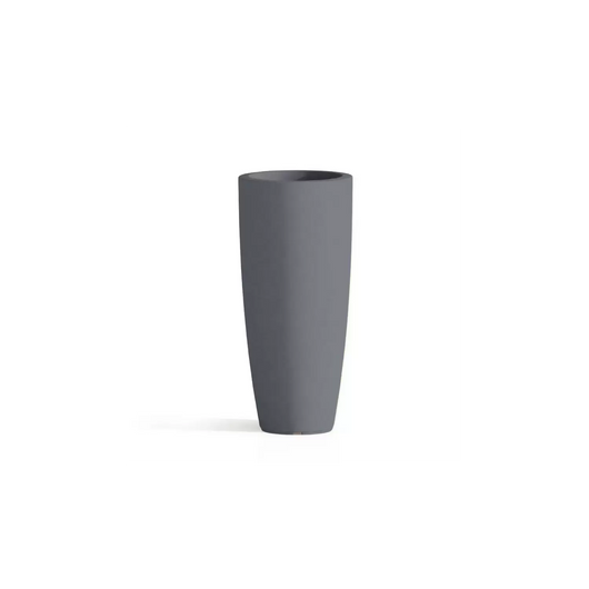VASO TONDO 'STILO' Ã? cm 40xh.90 - 20 lt. grigio