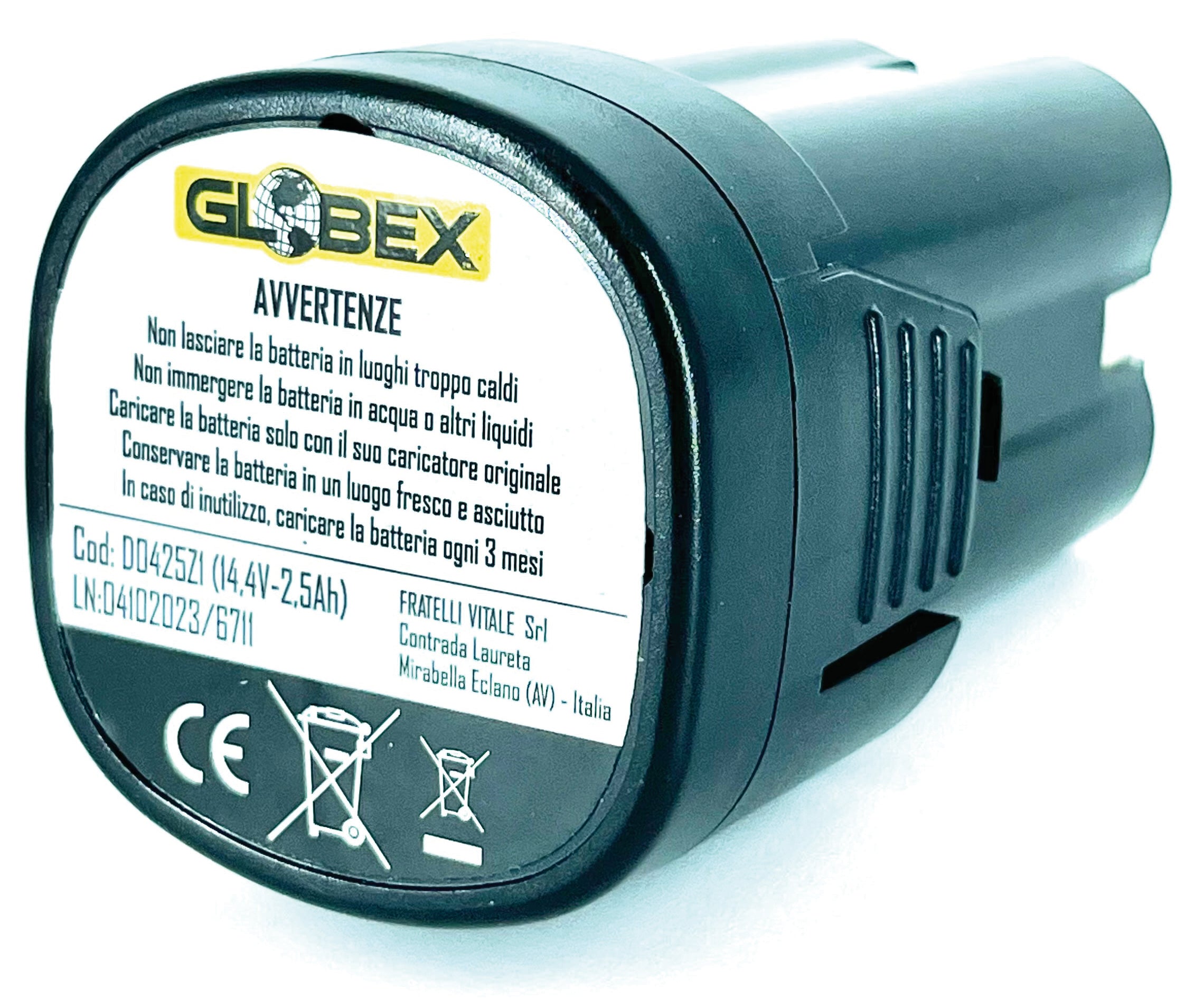 RICAMBIO BATTERIA AL LITIO 2,5AH PER 54682