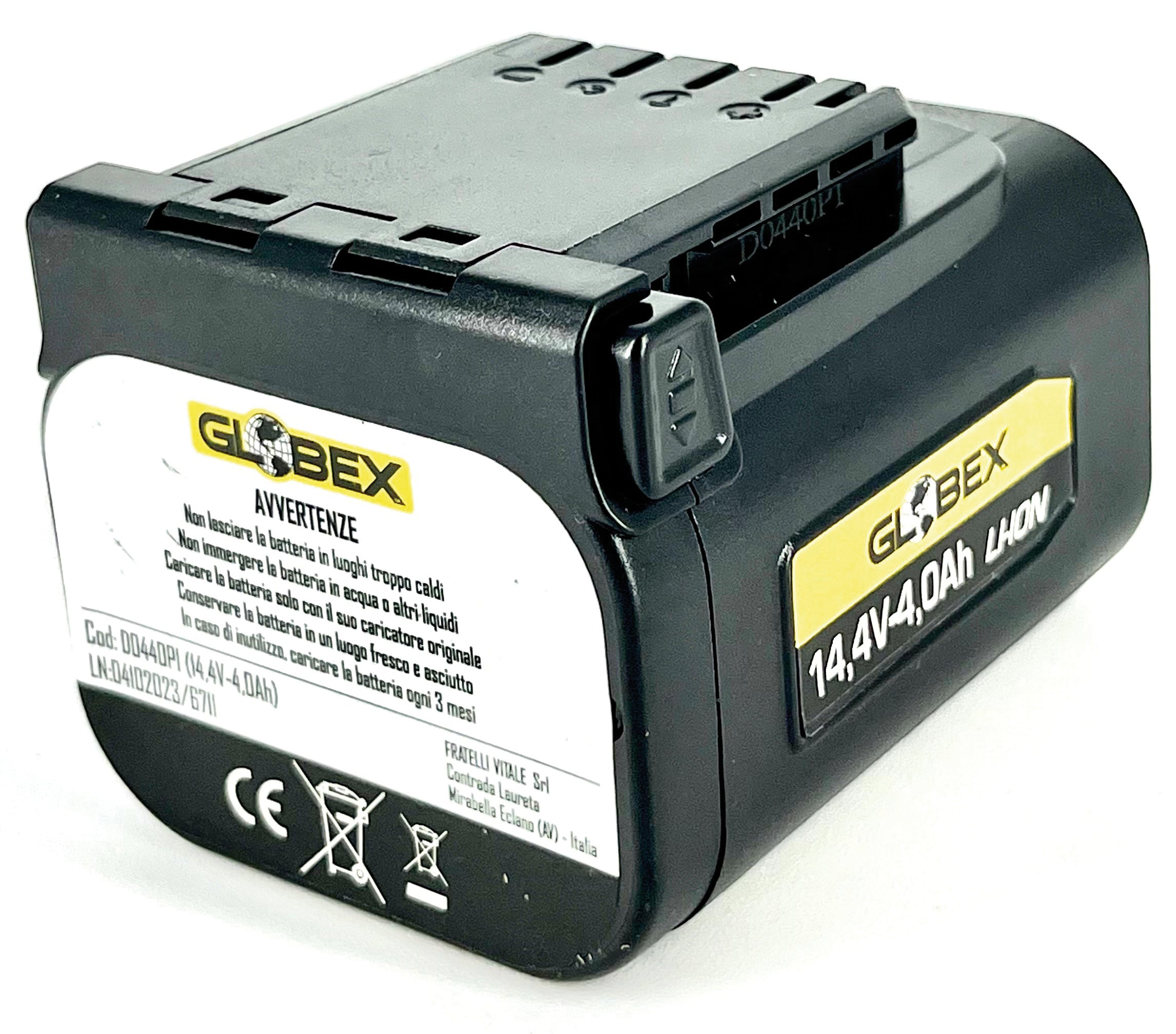 RICAMBIO BATTERIA AL LITIO 4AH PER 54683