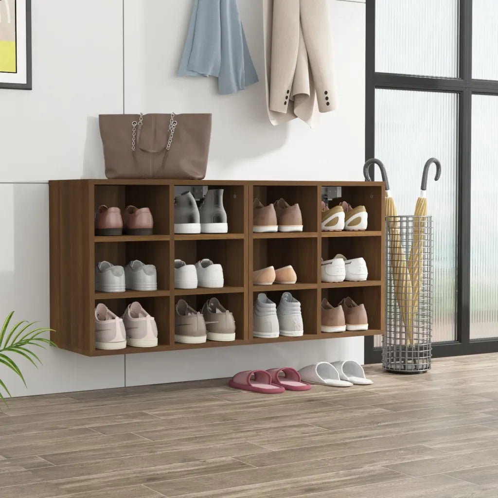Scarpiere 2 pz Rovere Marrone 52,5x30x50 cm CFW8224237