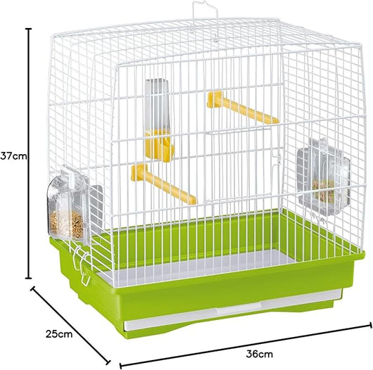 GABBIA QUADRA PER VOLATILI 35,5x24,7x37h - FERPLAST