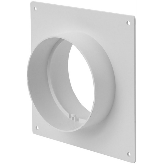 COPRIFORO TONDO PER TUBO VENTILAZIONE Ø 100 mm - PES